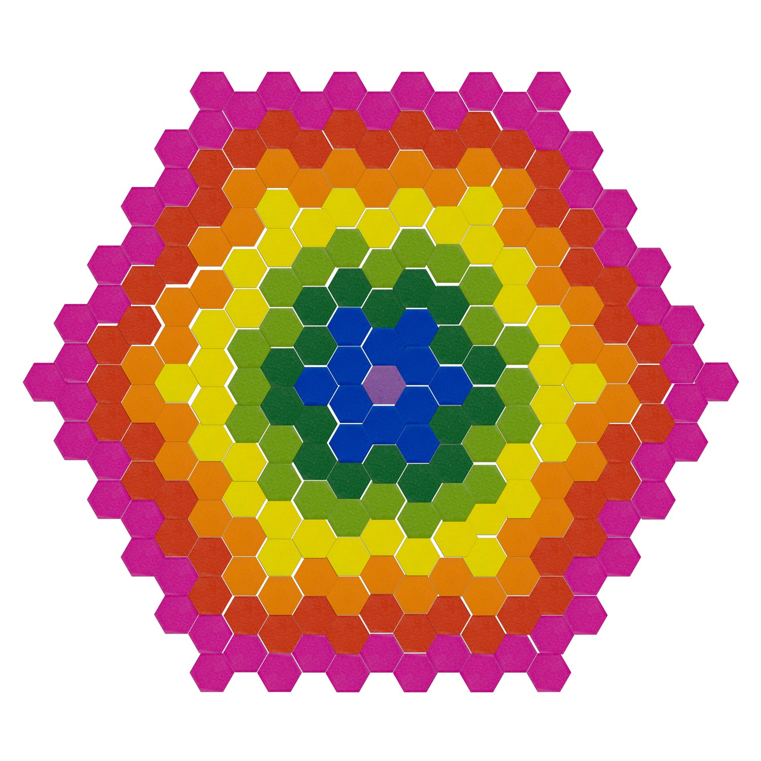 Hexagon Mosaics, Pack of 2000