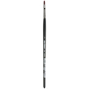 TOP-ACRYL Bright Red-Brown Brush, Synthetic, Acrylic & Oil, Flat, Series 7185K, Size 1