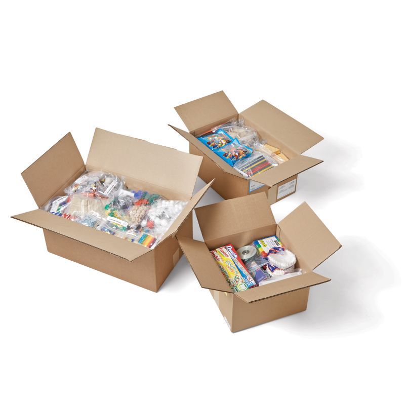 H2M MAKERSPACE K-5 STEM LAB MTRLS 3BX