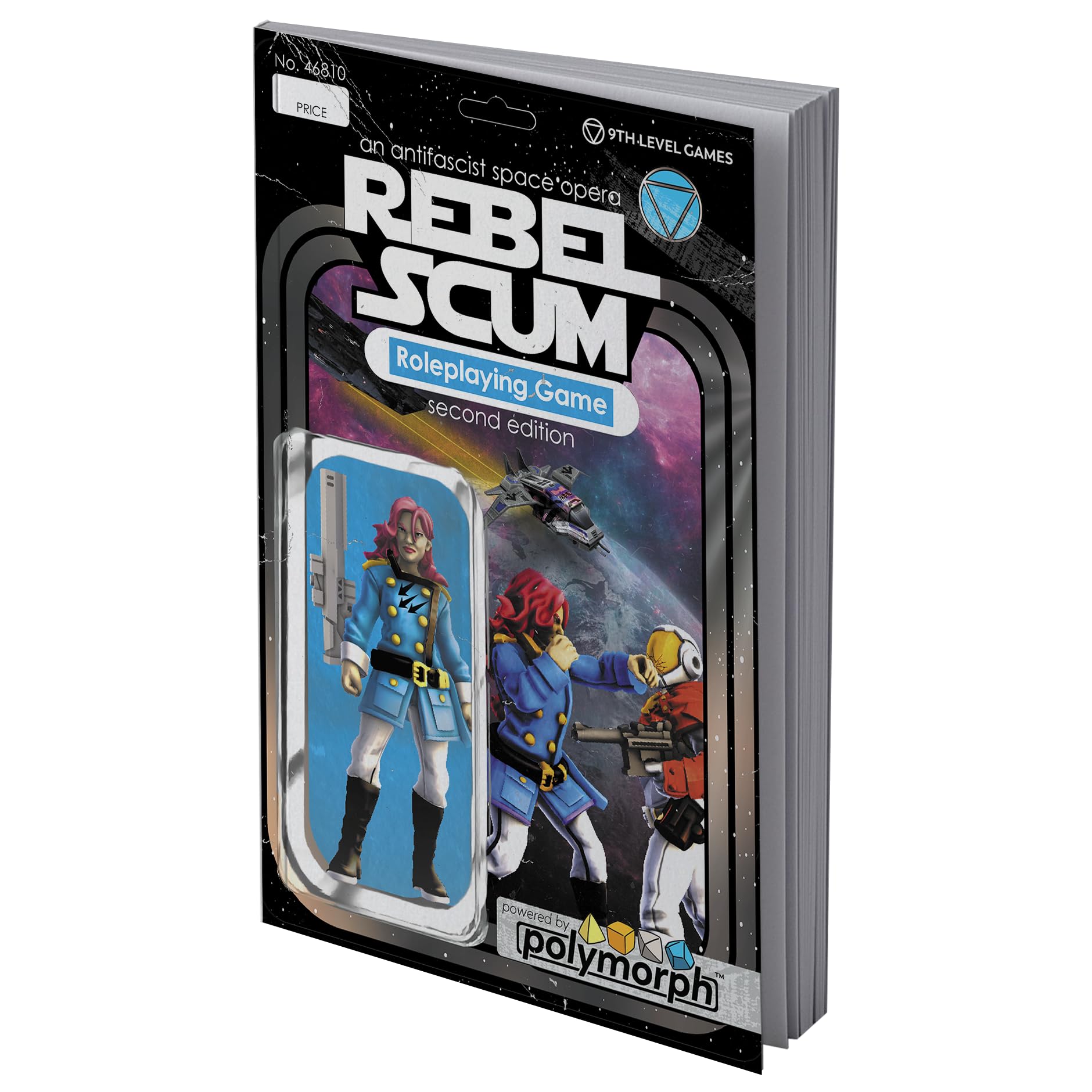 9th Level | Rebel Scum 2nd Edition | Tabletop Role Playing Game |Funshot Nostalgia RPG | 2 to 6 Players | 60 Minutes | Ages 13+
