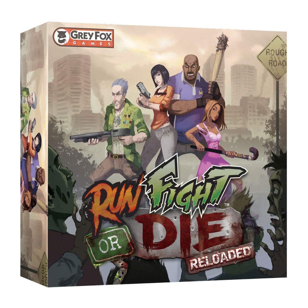 Grey Fox Games Run Fight or Die Reloaded: 5-6 Player Expansion, Multi-Colored