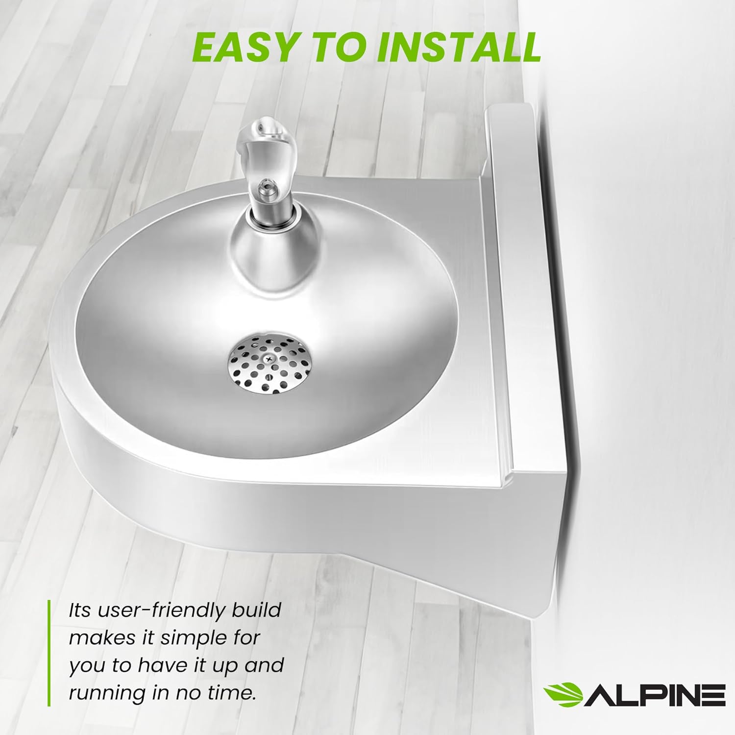 Wall Mounted Indoor/Outdoor Water Fountain