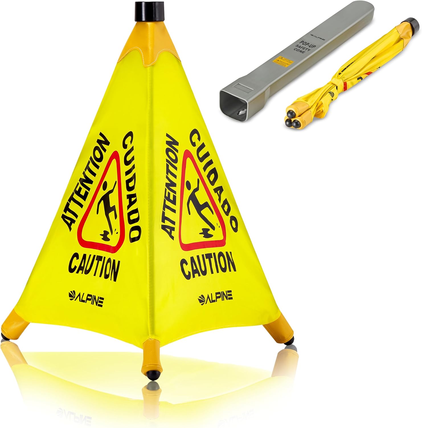 Alpine Industries 20  Pop-Up Wet Floor Sign