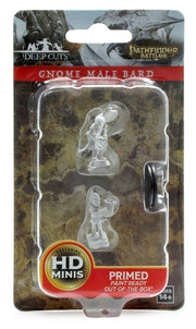 Pathfinder Deep Cuts Unpainted Miniatures: Wave 5: Gnome Male Bard