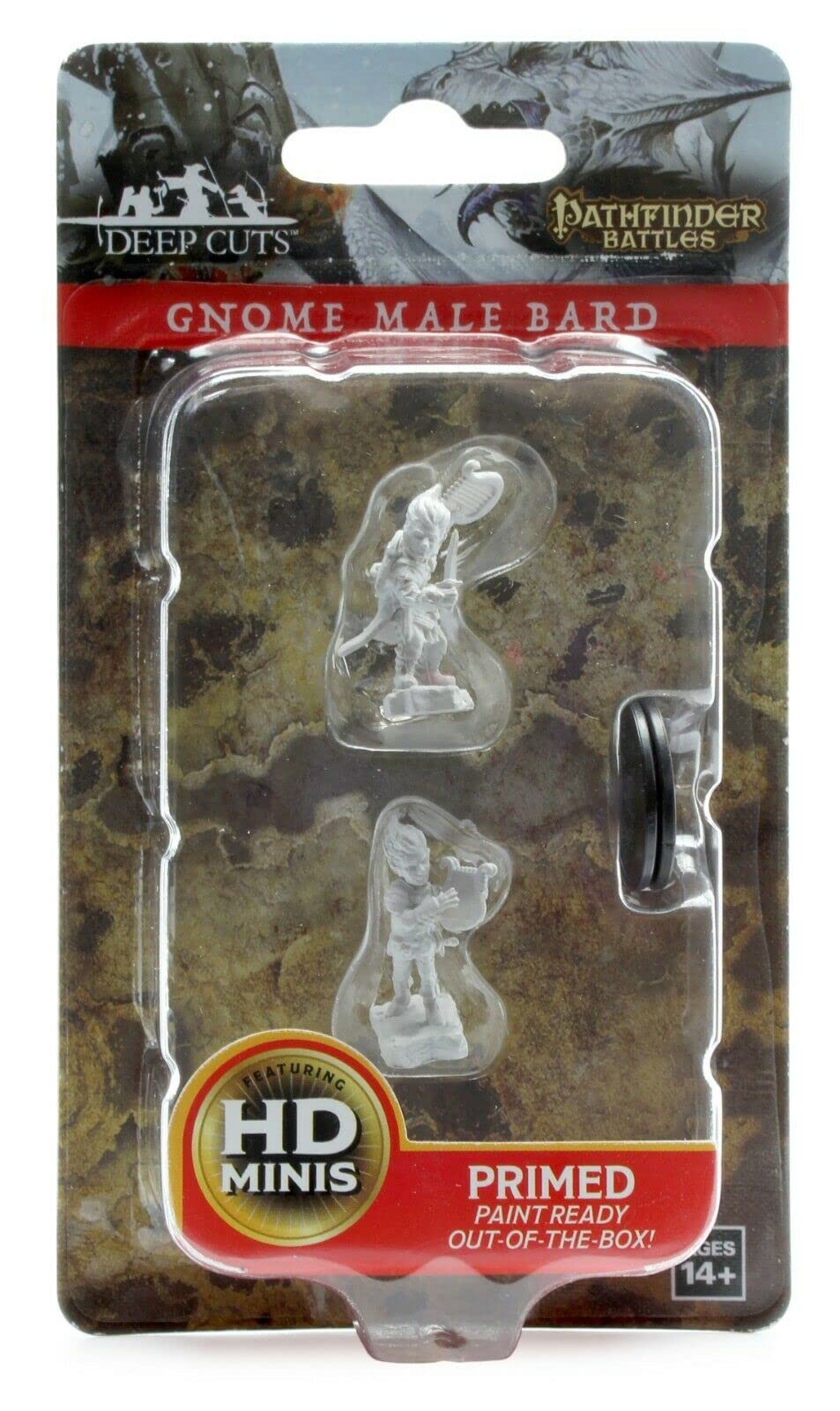 Pathfinder Deep Cuts Unpainted Miniatures: Wave 5: Gnome Male Bard