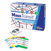 Calliope Games Mass Transit - Cooperative Family Game - Fast-Paced Fun for Kids & Adults - 1-6 Players - from The Makers of Tsuro and Roll for It!