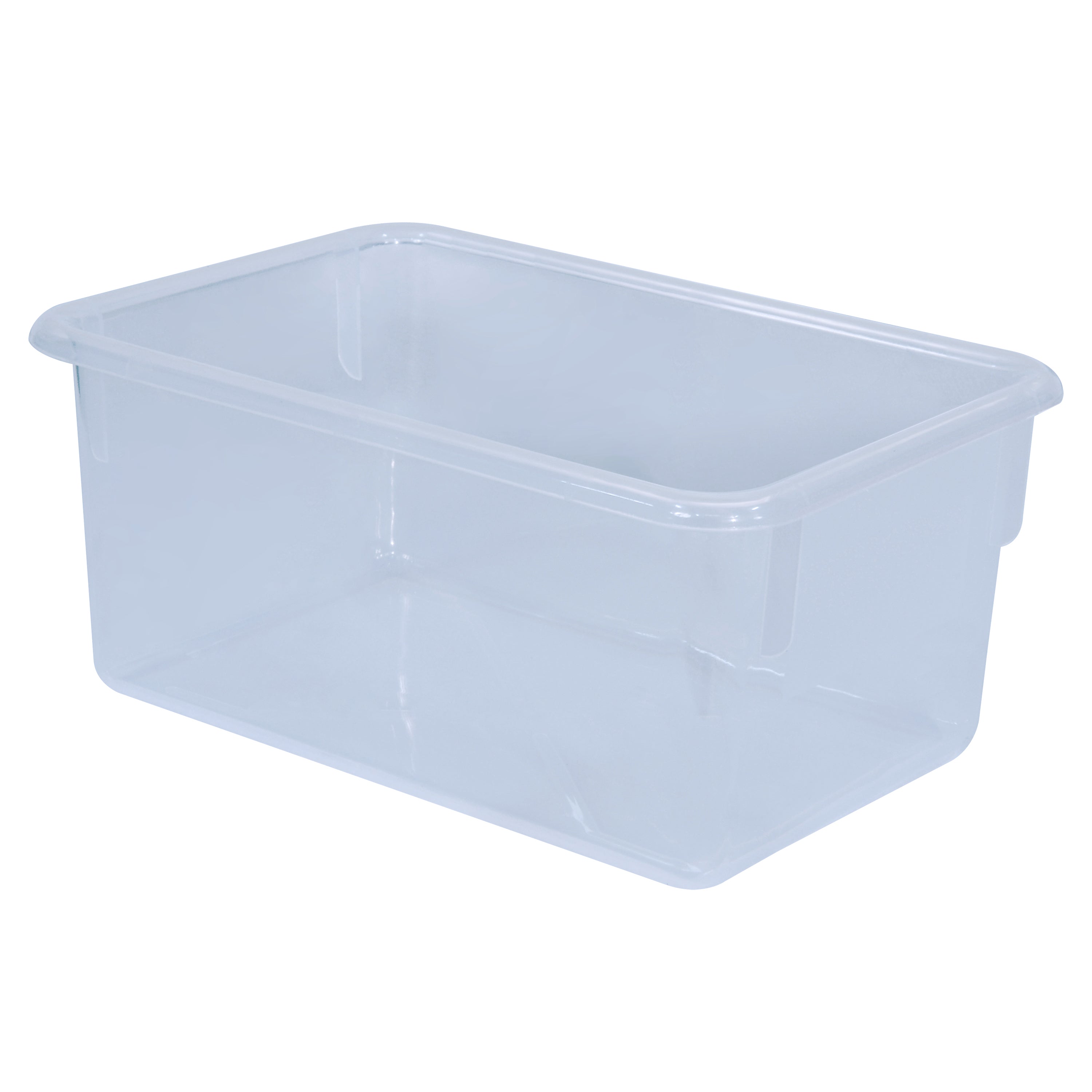 Translucent Clear Cubby Tray w/ Lid Set of 30