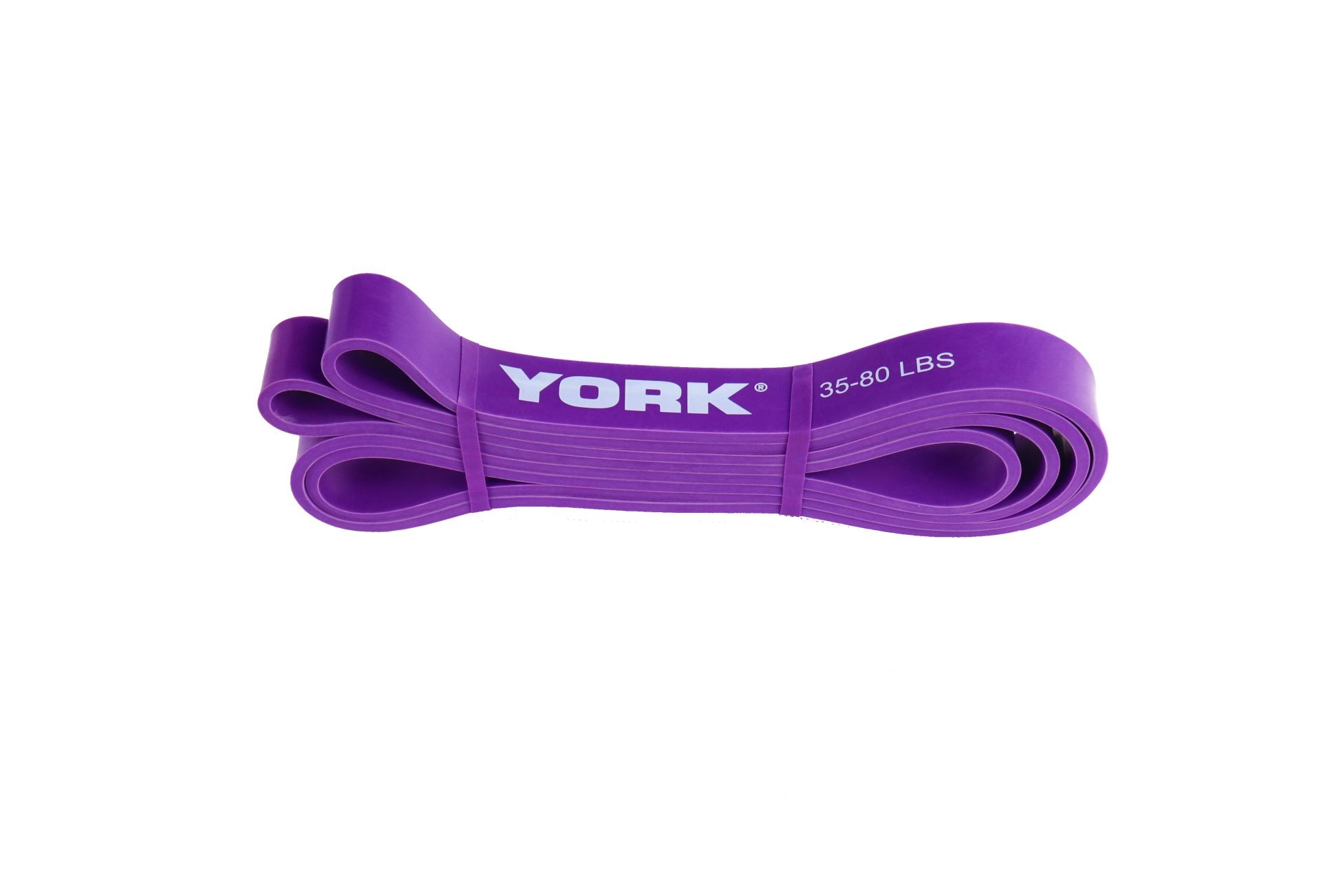 York Fitness Band - 29mm - 35-80 LB resistance - Purple