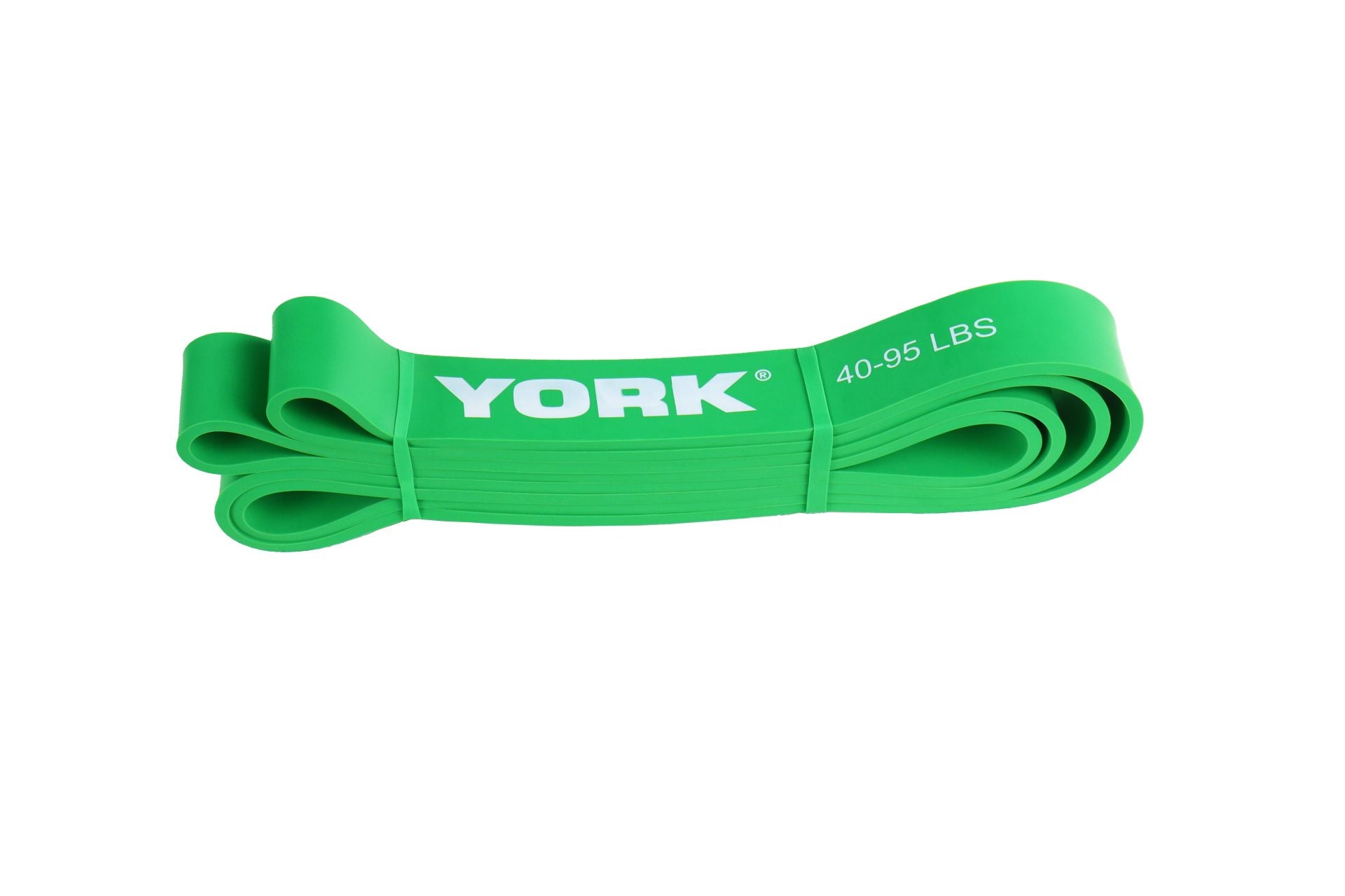 York Fitness Band - 32mm - 40-95 LB resistance - Green