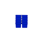 Blue Cubby Tray Set of 12