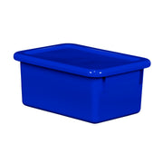 Blue Cubby Tray w/ Lid Set of 20