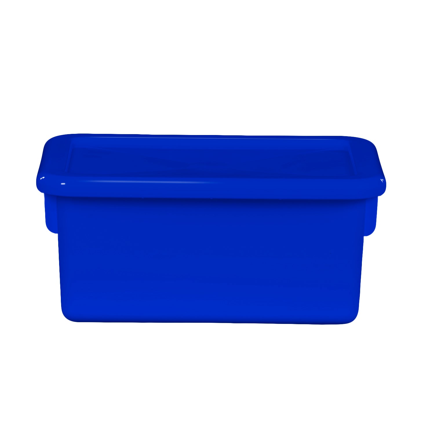 Blue Cubby Tray w/ Lid Set of 20