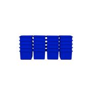 Blue Cubby Tray Set of 20