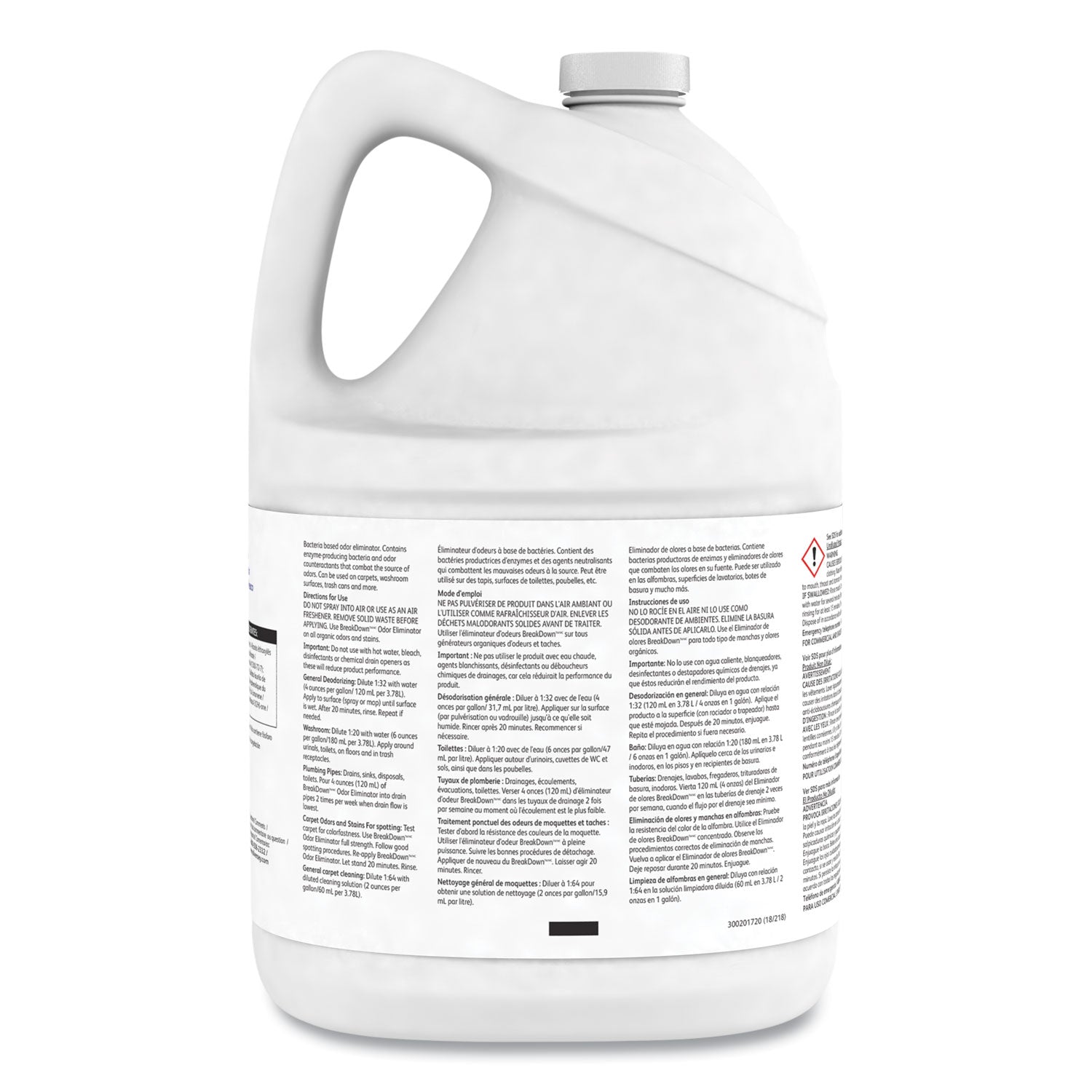 For Multi Surface - Ready-To-Use/Concentrate - Liquid - 128 fl oz (4 quart) - Fresh Scent - Bactericide - Red - 4 / Carton