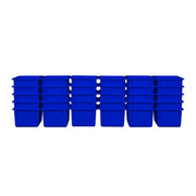 Blue Cubby Tray Set of 30