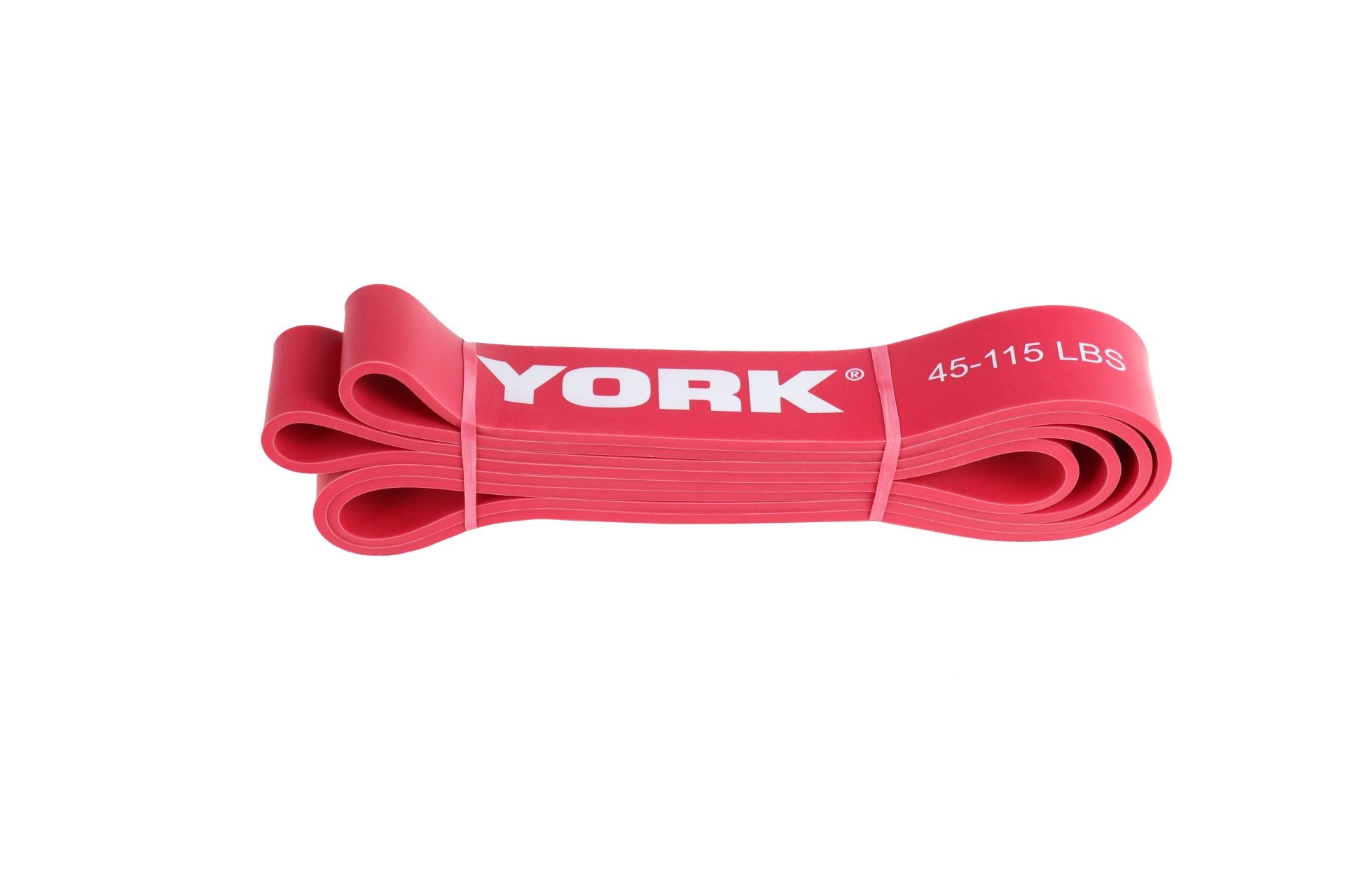 York Fitness Band - 45mm - 45-115 LB resistance - Red
