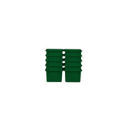 Green Cubby Tray Set of 10