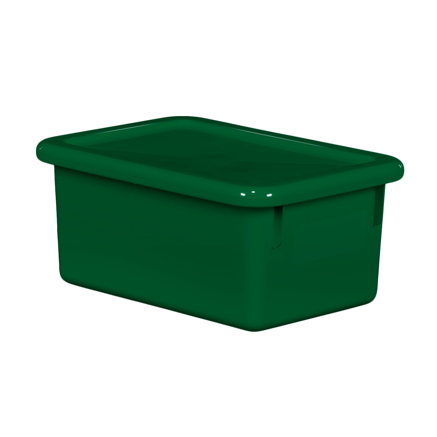 Green Cubby Tray w/ Lid Set of 12