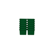 Green Cubby Tray Set of 12