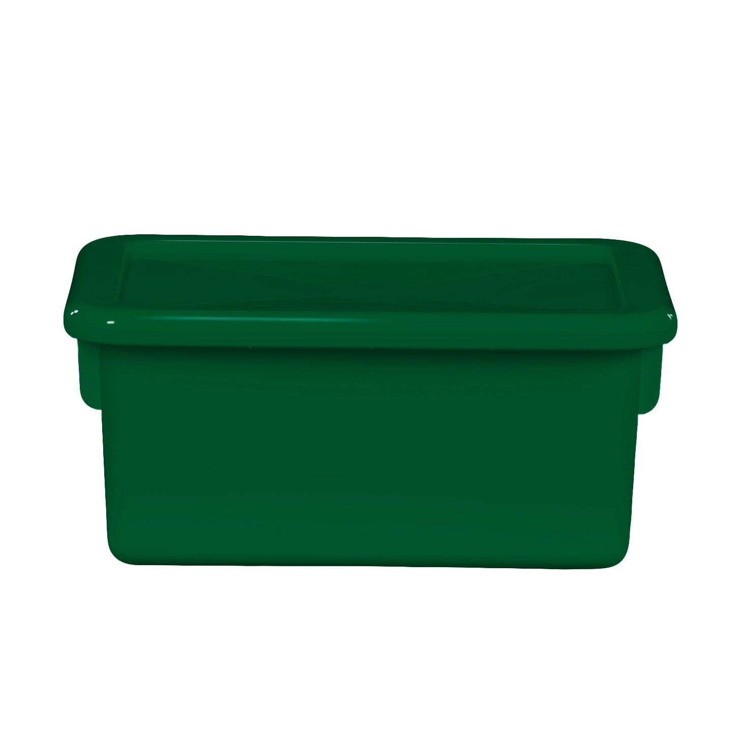Green Cubby Tray w/ Lid Set of 20