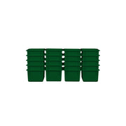 Green Cubby Tray Set of 20