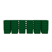 Green Cubby Tray Set of 30