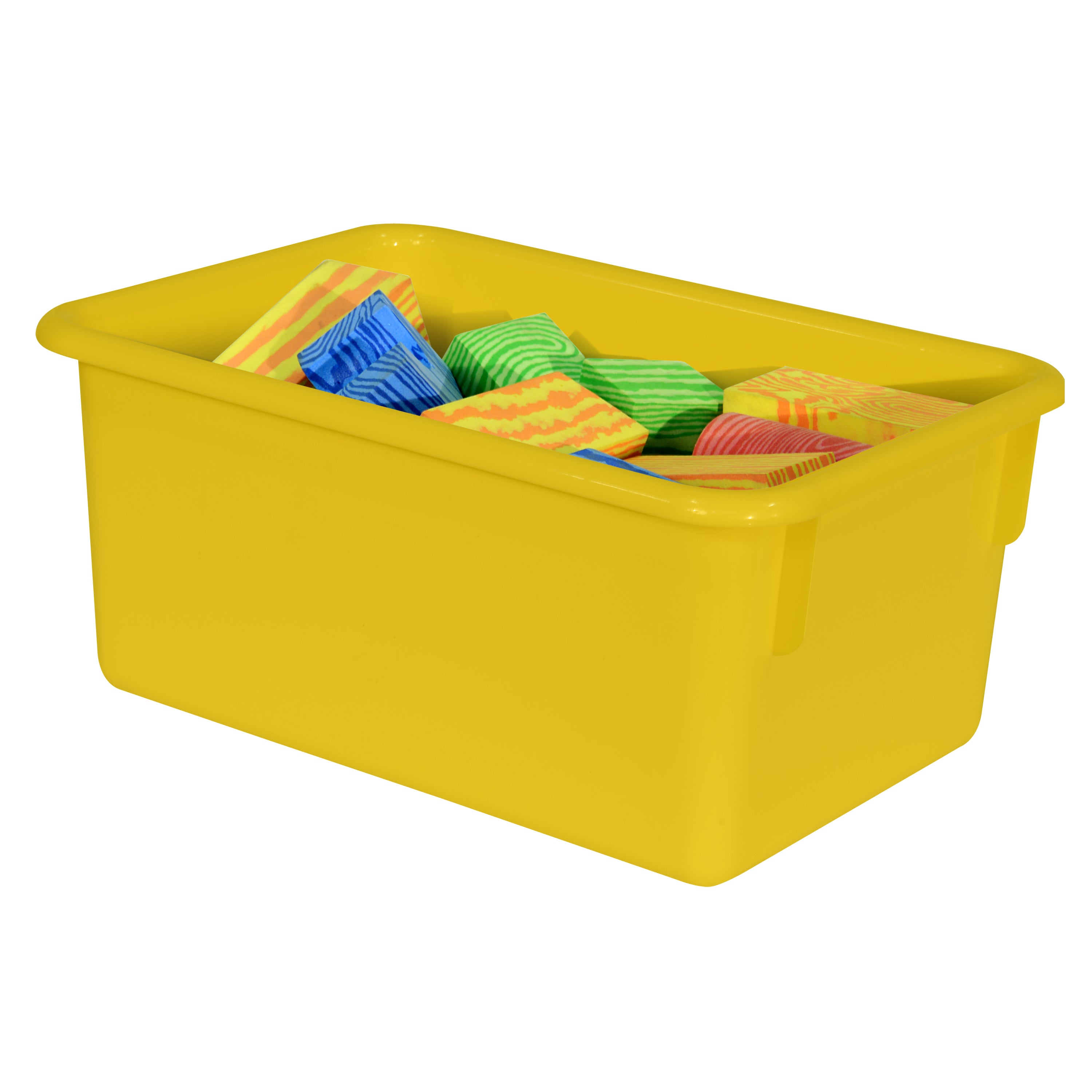 Yellow Cubby Tray Set of 10
