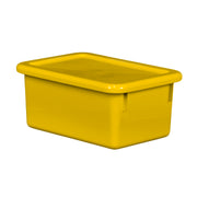 Yellow Cubby Tray w/ Lid Set of 25