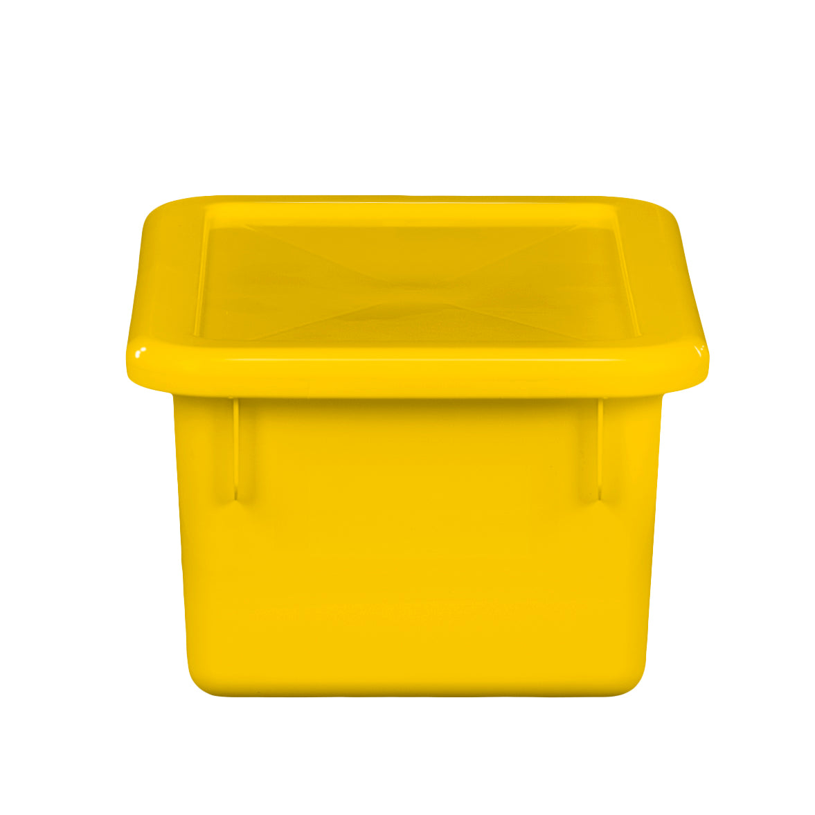 Yellow Cubby Tray w/ Lid Set of 30