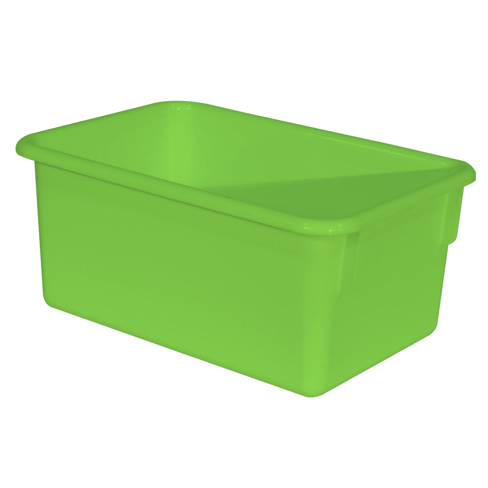 Lime Green Cubby Tray Set of 10