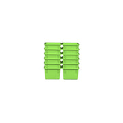 Lime Green Cubby Tray Set of 12
