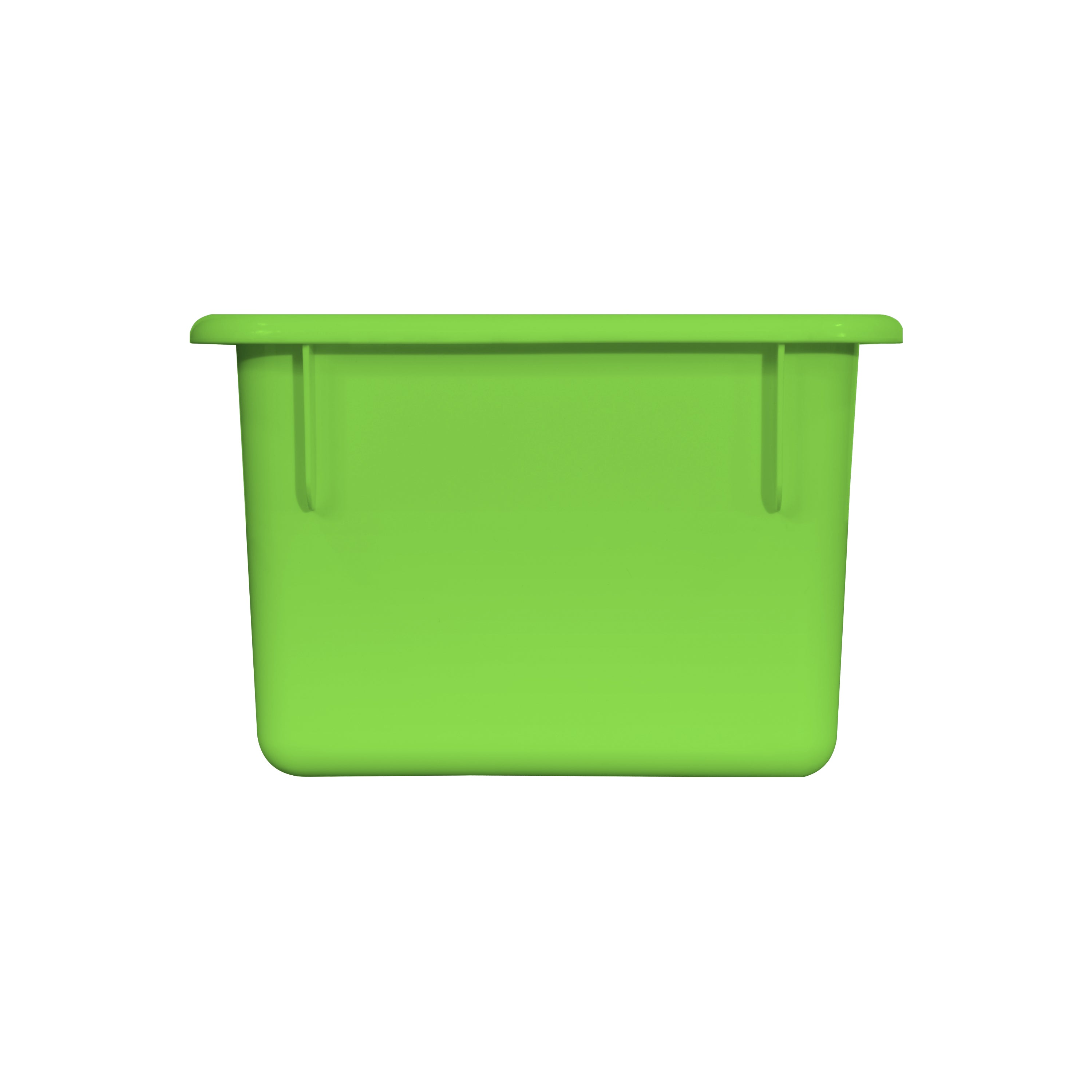 Lime Green Cubby Tray Set of 20