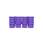 Purple Cubby Tray Set of 20
