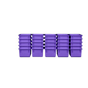 Purple Cubby Tray Set of 25