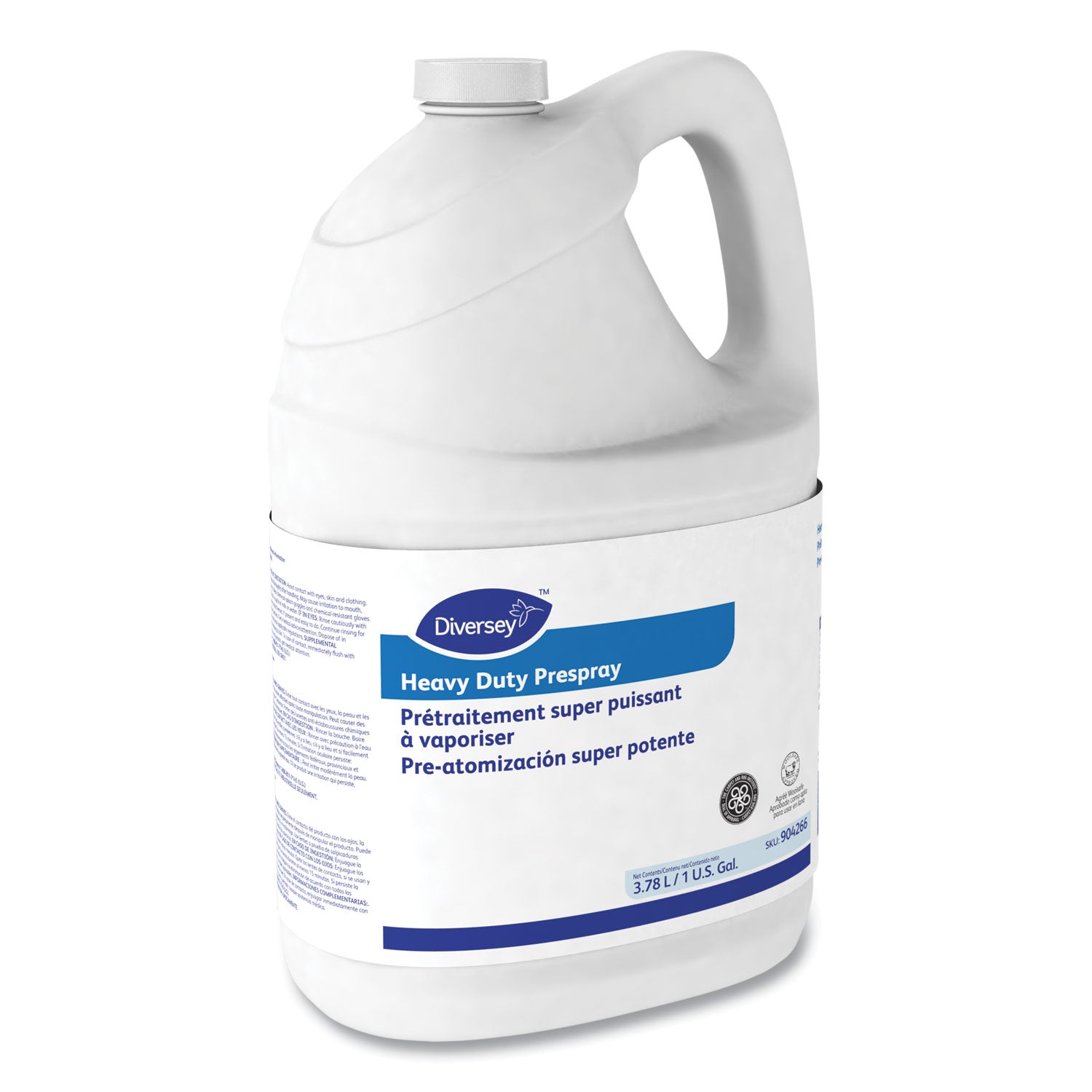 Carpet Cleanser Heavy-Duty Prespray, Fruity Scent, 1 Gal Bottle, 4/carton