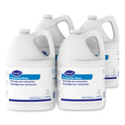 Diversey Carpet Extraction Rinse, Liquid, 128 fl oz, Fruity Floral/Fresh Scent, 3.19 pH, Clear, 4/Carton