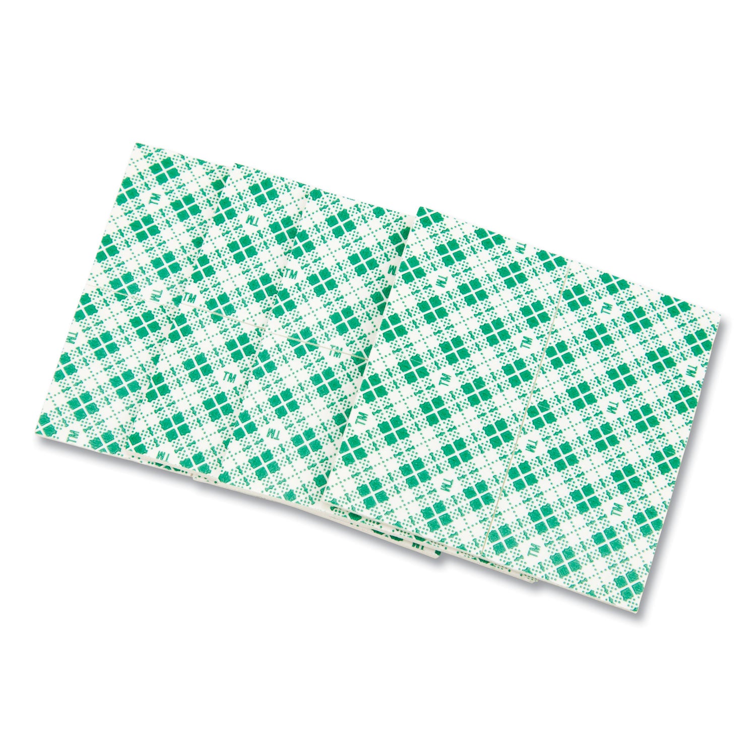 1" Length x 1" Width - White - Foam Backing - Acrylic Adhesive - For Painted Surface, Chart, Indoor, Wall, Wood, Metal, Acrylic, Tile, Glass - 16 / Pack