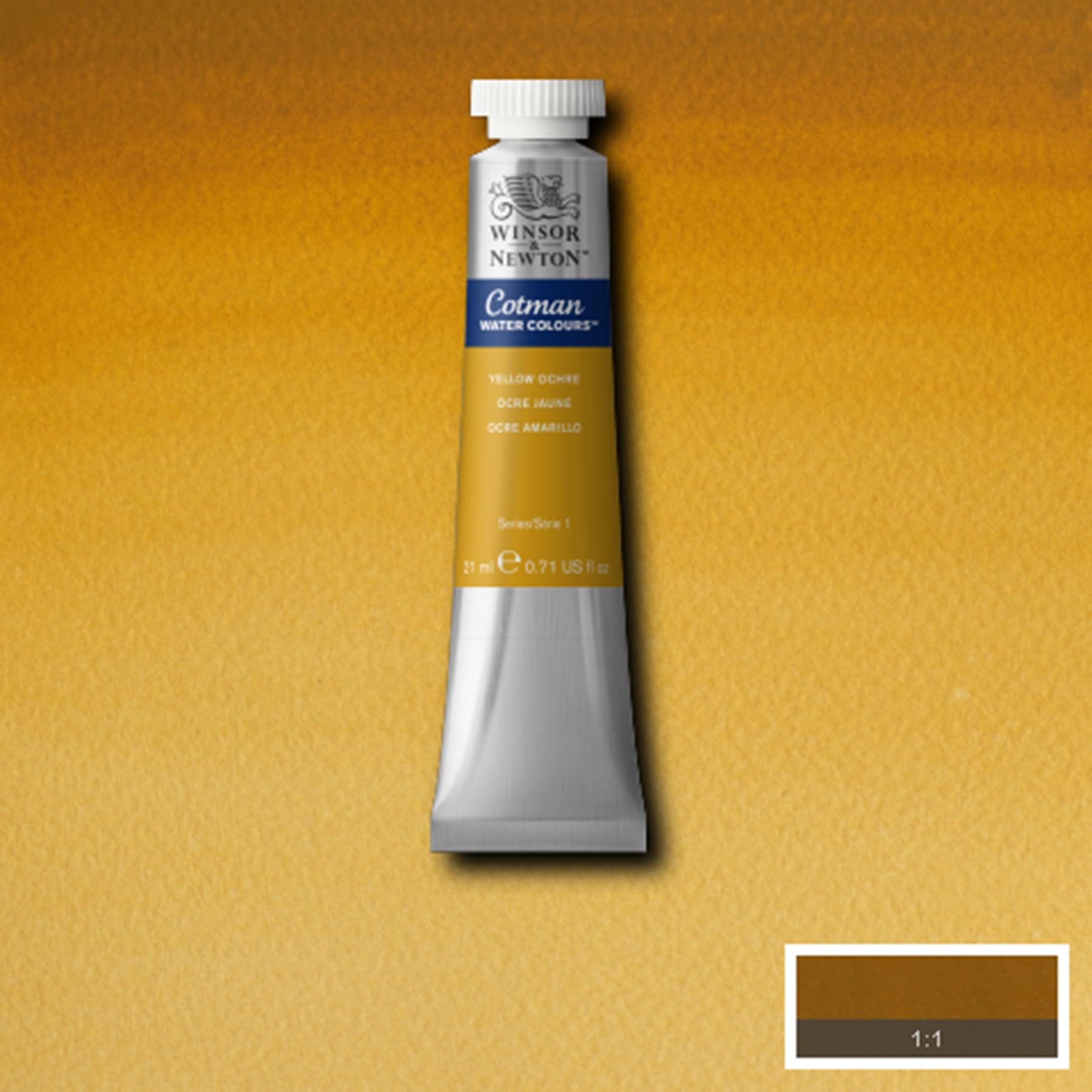 CWC 21ml tube - Yellow Ochre