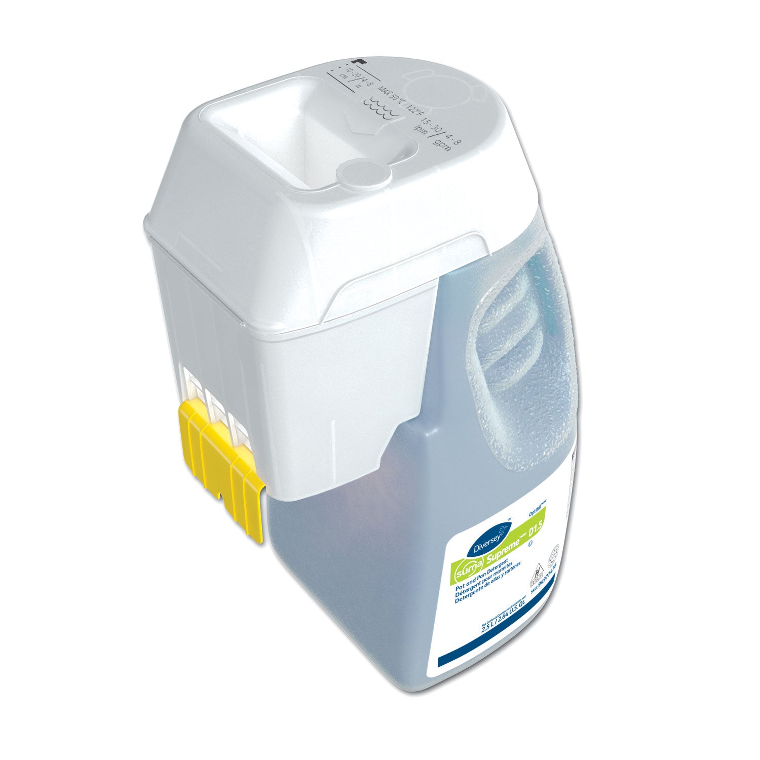 For Pan - Concentrate - 84.5 fl oz (2.6 quart) - Floral Scent - Long Lasting, Durable, Phosphate-free, Easy to Use - Blue - 1 Each