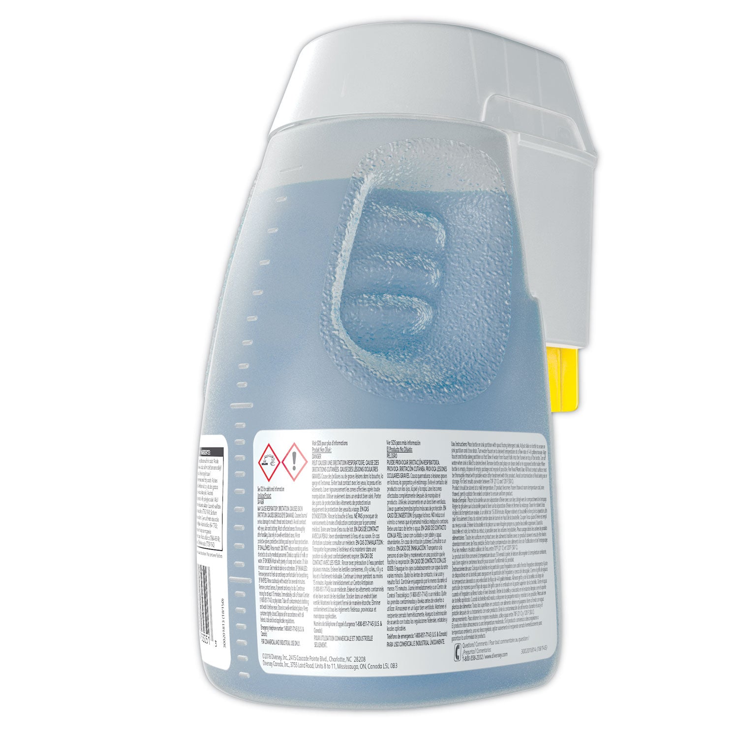 For Pan - Concentrate - 84.5 fl oz (2.6 quart) - Floral Scent - Long Lasting, Durable, Phosphate-free, Easy to Use - Blue - 1 Each