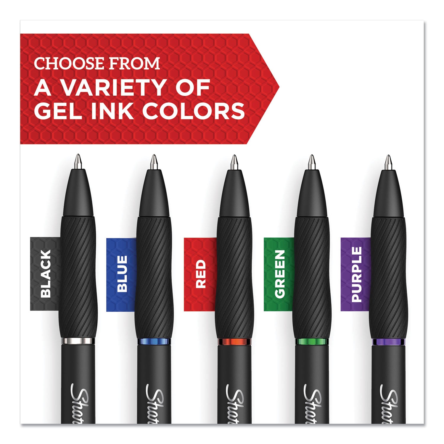 Sharpie S-Gel Pens - 1 mm Pen Point - Retractable - Blue Ink - Gel-based - 1 Dozen