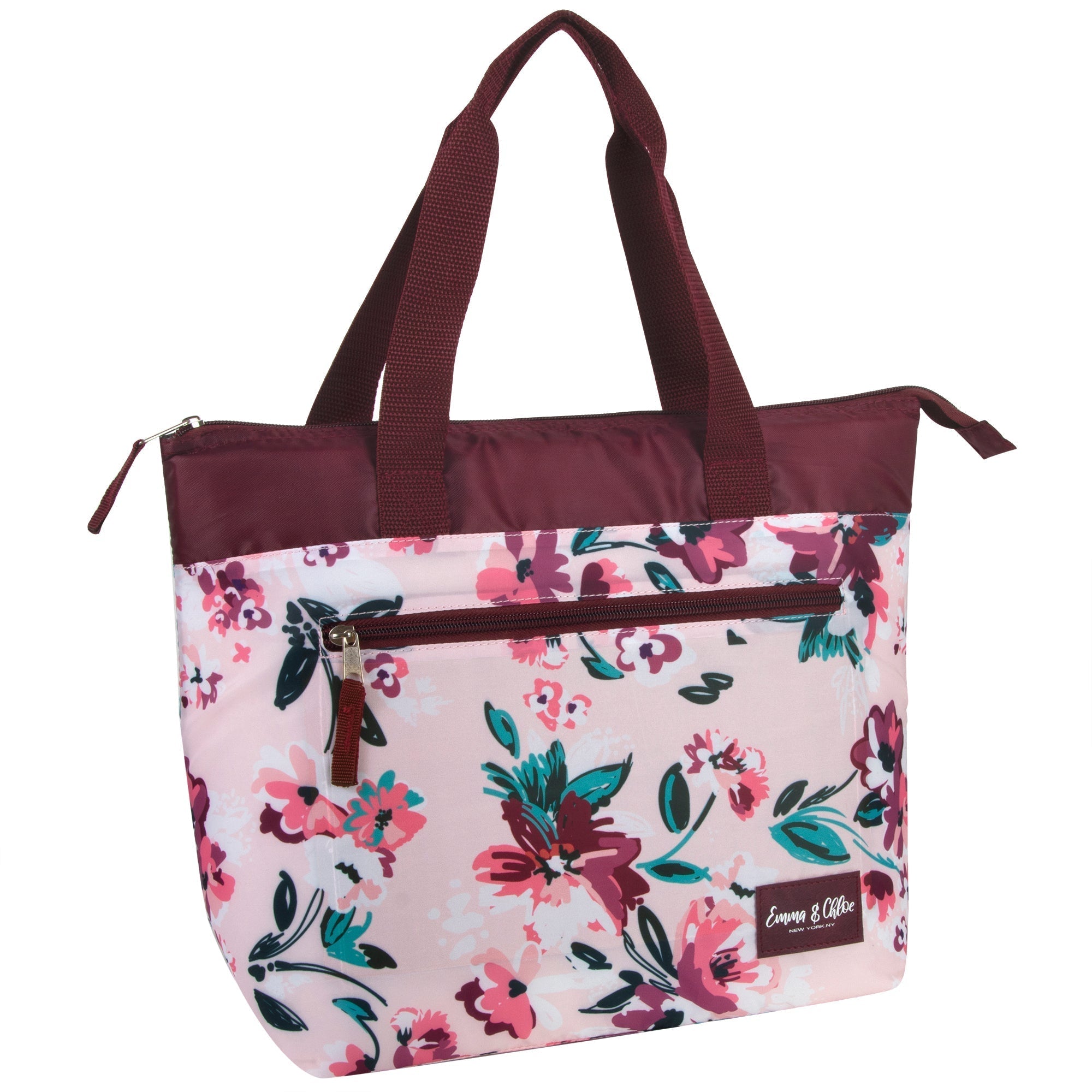 Floral & Tie Dye Lunch Tote - 2 Colors - 24 in the Pack