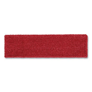 Rubbermaid Commercial Adaptable Flat Mop Microfiber Pad - 19.5" Length x 5.5" Depth - MicroFiber - Red - 1 Each