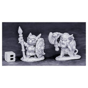Reaper Miniatures Two Viking Mouslings Miniature 25mm Heroic Scale Dark Heaven Bones