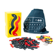 Oink Games Wriggle Roulette Board Game – Push-Your-Luck Fun for Kids & Adults | Ages 7+ | 2–8 Players