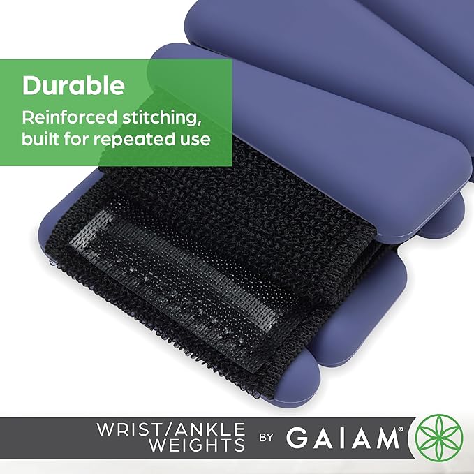 Gaiam Flex Wrist & Ankle Weights 1Lb Pair – Future Dusk