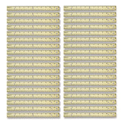 Three-Hole Punched Wood Ruler, Standard/metric, 12" (30 Cm) Long, Natural Wood, 36/box