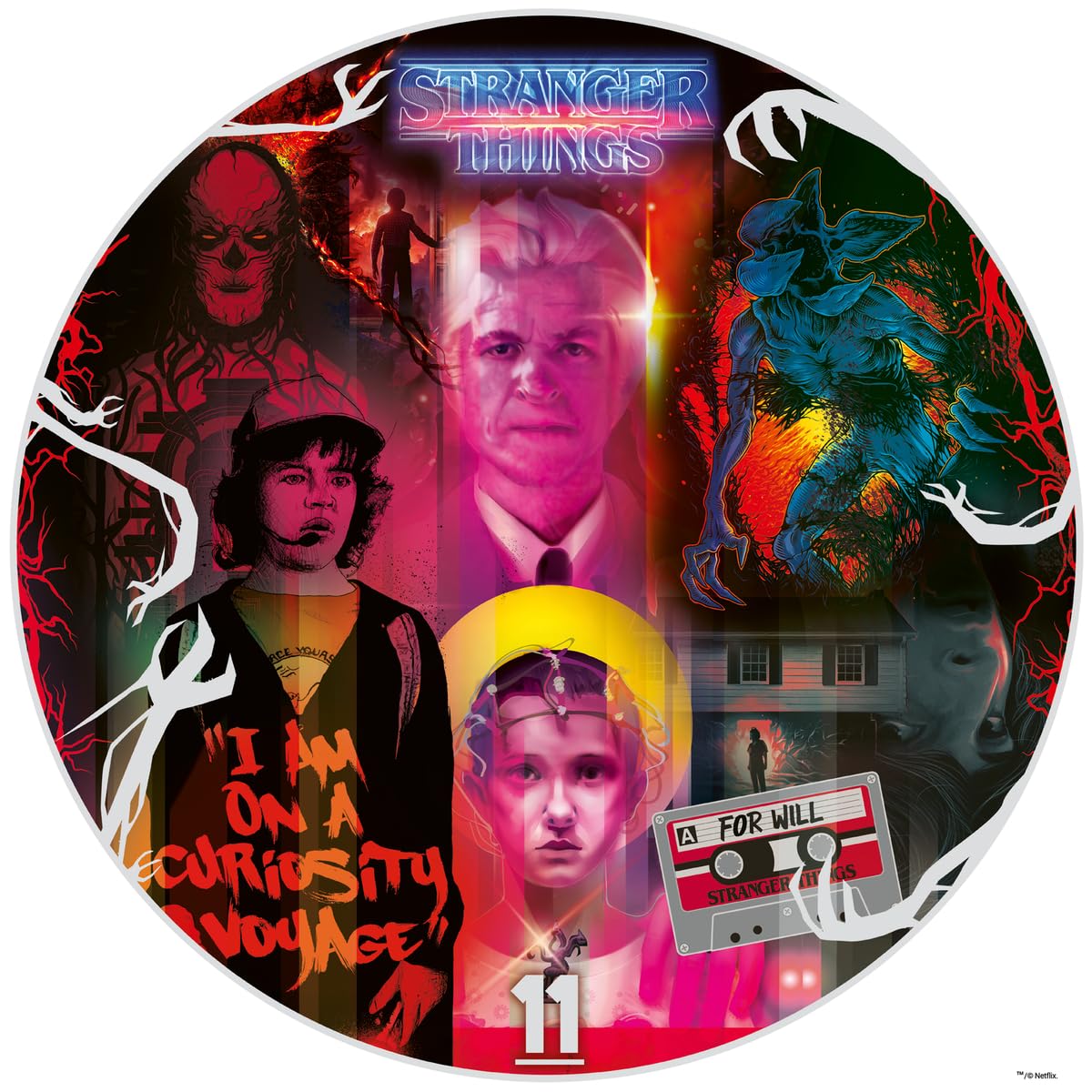 Ravensburger Stranger Things 500 Piece Jigsaw Puzzle | Captivating Puzzle Imagery | Features Beloved Characters | Robust and Reflective-Free Pieces