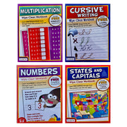 Wipe-Clean Workbook Set 1, 4 Books