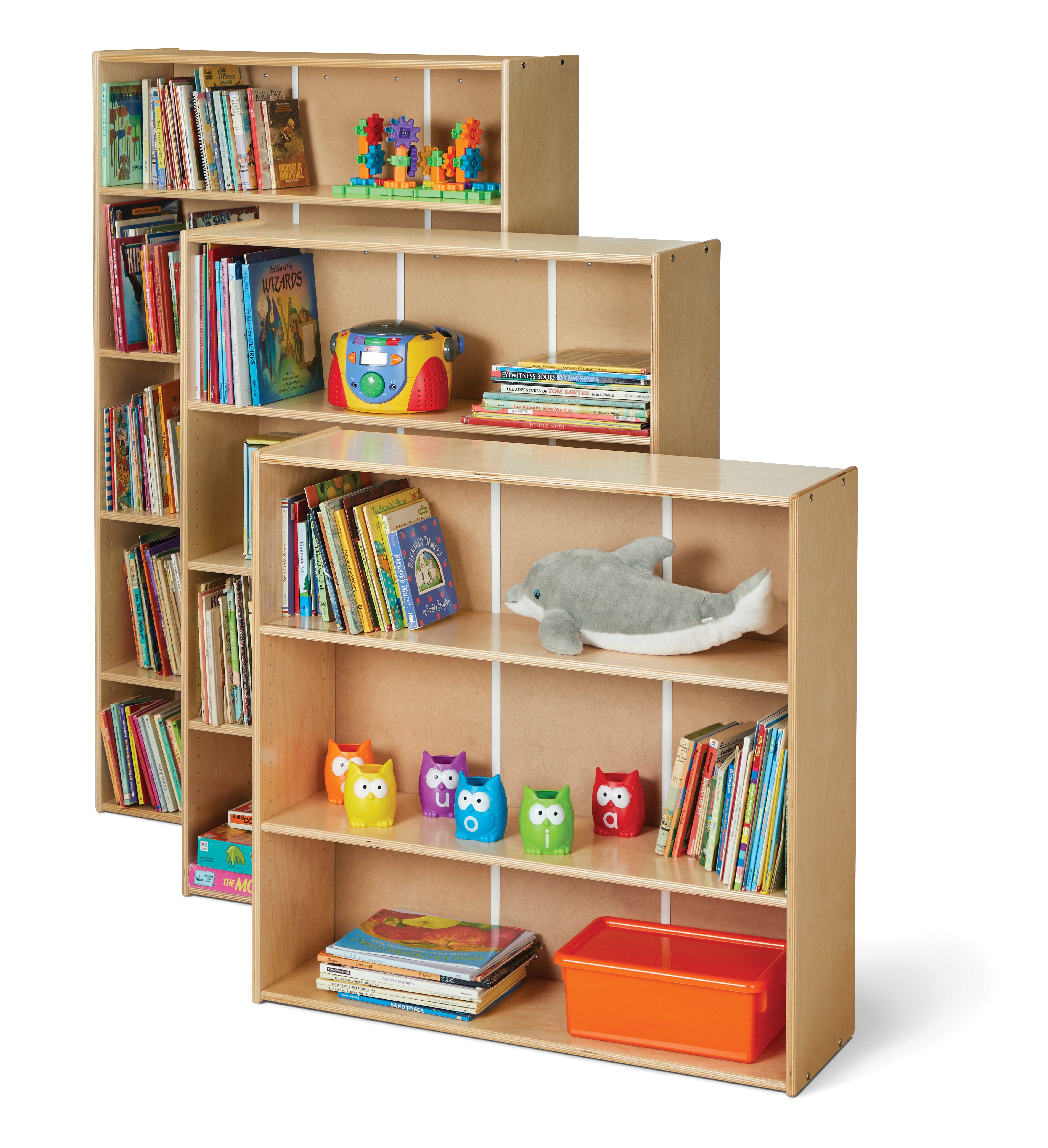 Young Time® Tall Adjustable Shelf Bookcase